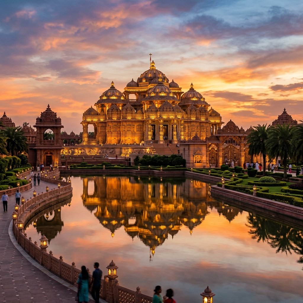 Delhi Spiritual & Temple Tour — Akshardham