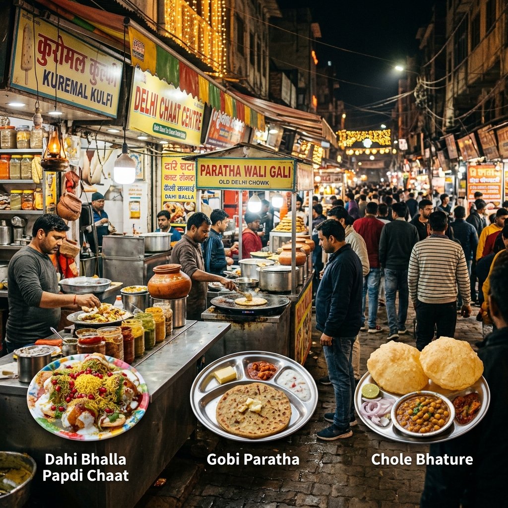 Famous Delhi Street Food