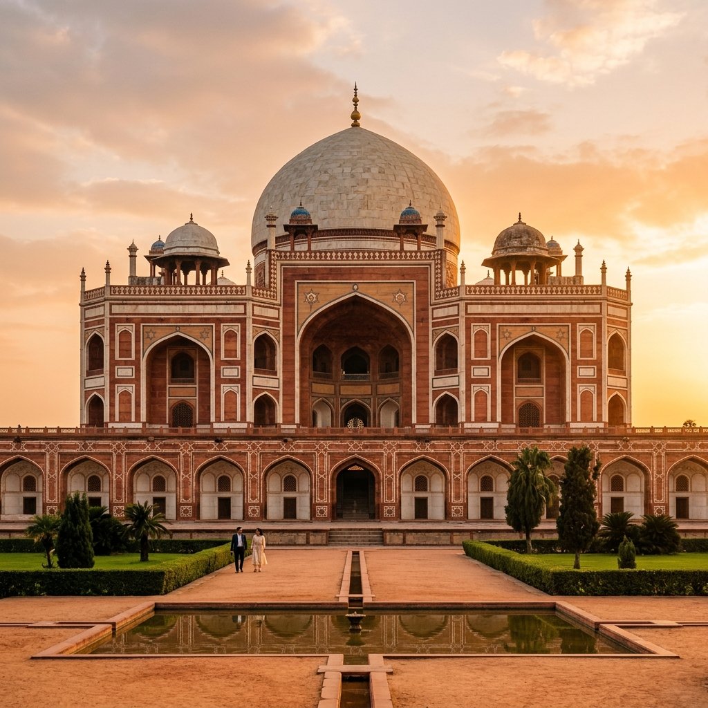 Same Day Delhi Sightseeing — Humayun's Tomb, Qutub Minar