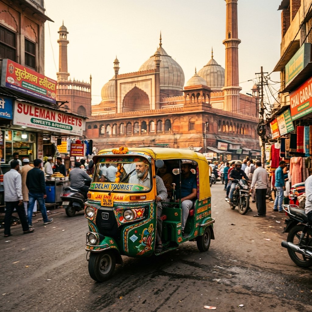 Old & New Delhi Tuk Tuk Tour